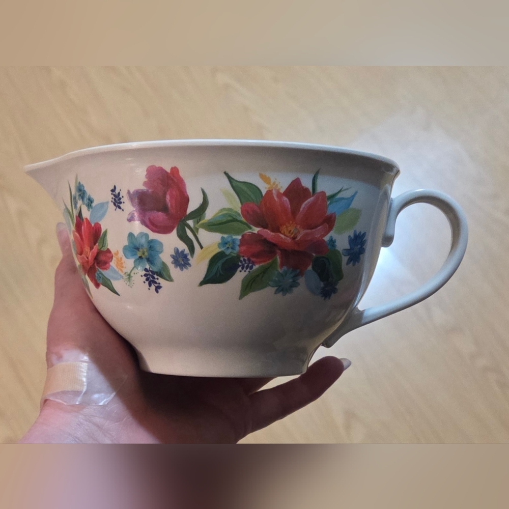 The Pioneer Woman Melamine 2 Cup Floral Measuring Cup Sale No Offers